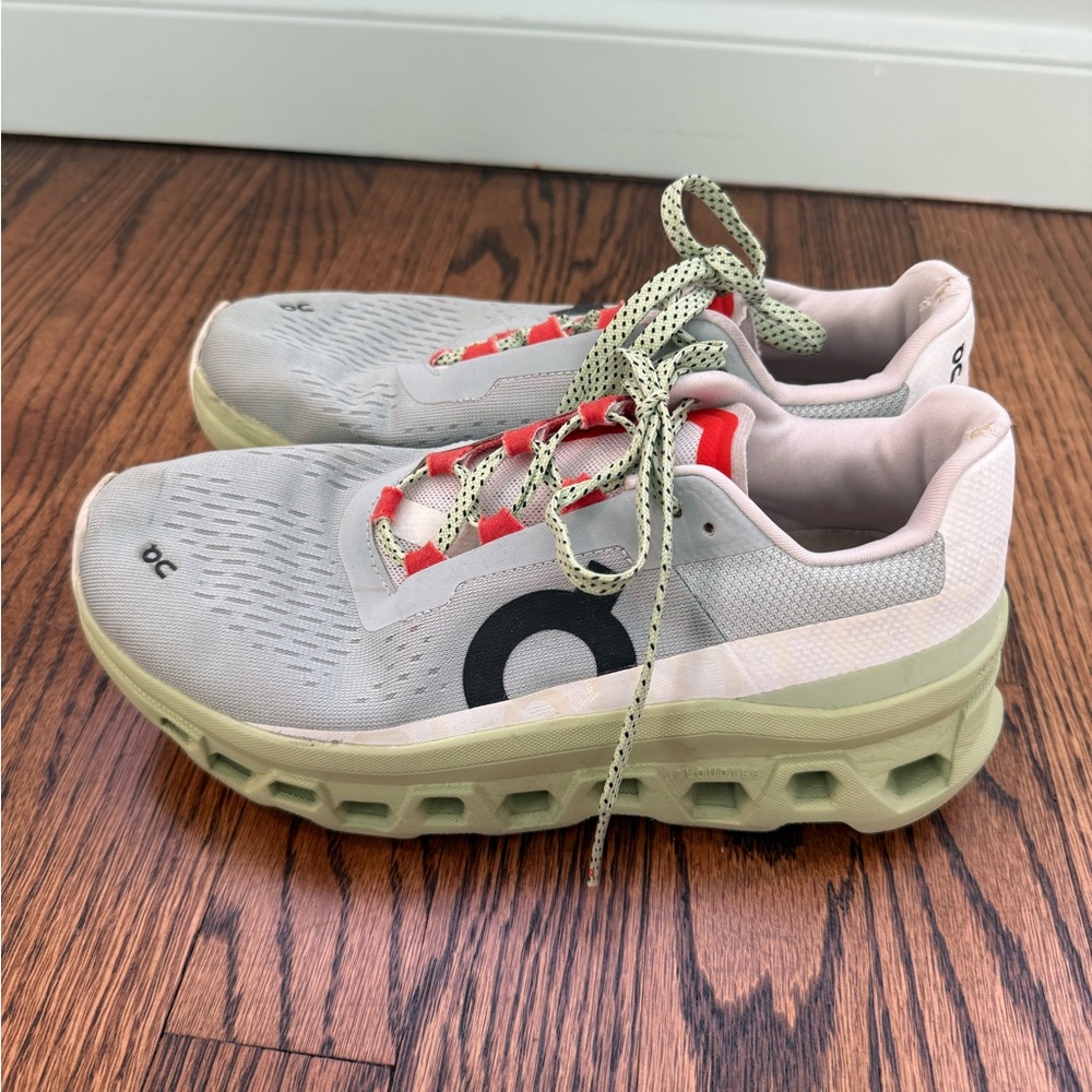 On Running Cloudmonster. Women’s size 8. Used.